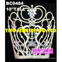 Bijoux féminins couronne couronne de luxe